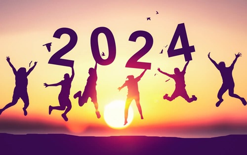 Advance Happy New Year 2024 Wishes Images Free for Friends