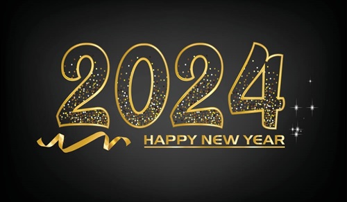 Advance Happy New Year 2024 Wishes Images Free