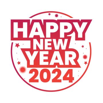 Download Free Clip Art Happy New Year 2024 for Friends