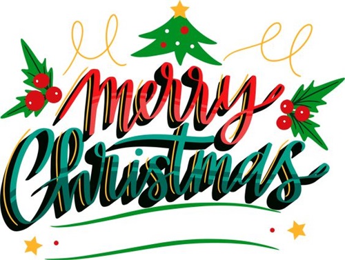 Download Merry Christmas Greeting Card Free