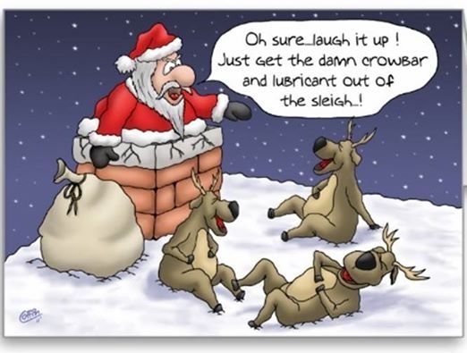 Funny Merry Christmas Santa Claus Images for Twitter