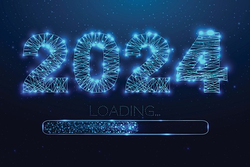 Happy New Year 2024 Facebook Cover Free Download