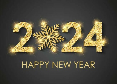 Happy New Year 2024 Facebook Cover Free