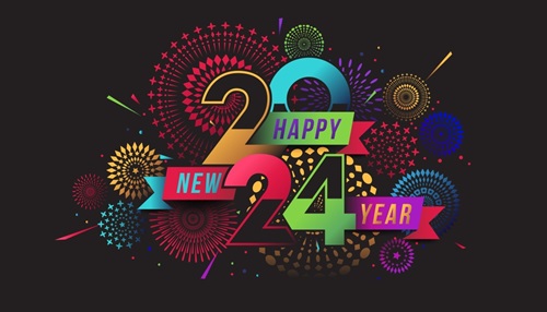 Happy New Year 2024 Facebook Cover Pictures Free