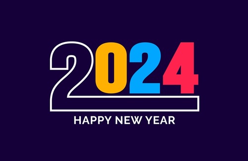 Happy New Year 2024 Facebook Cover Pictures for Family