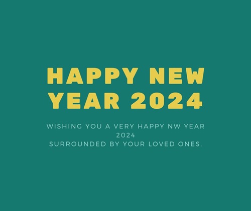 Happy New Year 2024 Greetings Messages