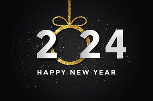 Happy New Year 2024 Romantic Wishes