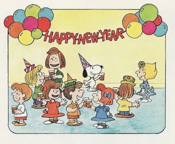 Happy New Year 2024 Snoopy