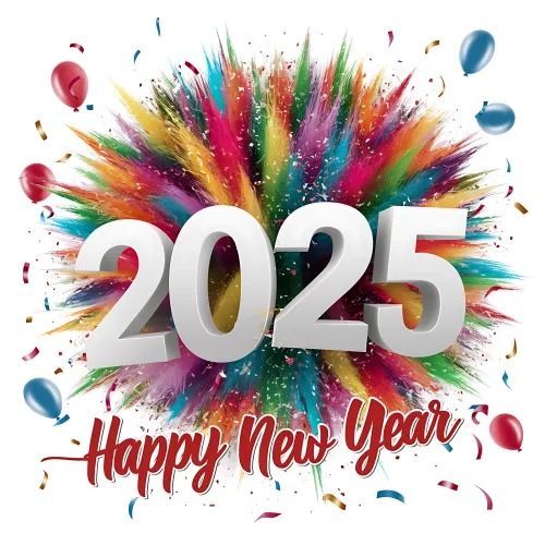 Happy New Year 2025 America Wishes