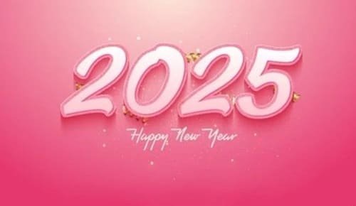 Happy New Year 2025 Facebook Cover Images in HD