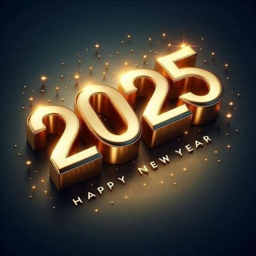 Happy New Year 2025 Facebook Cover Images