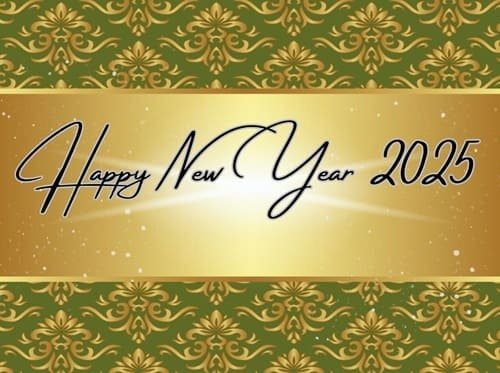 Happy New Year 2025 Facebook Cover Wallpapers