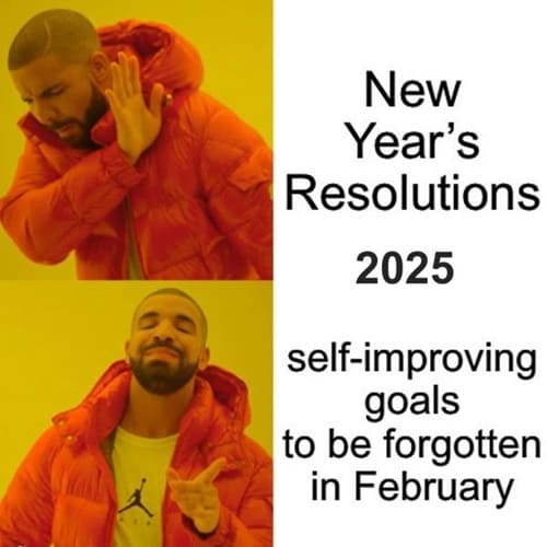 Happy New Year 2025 Meme