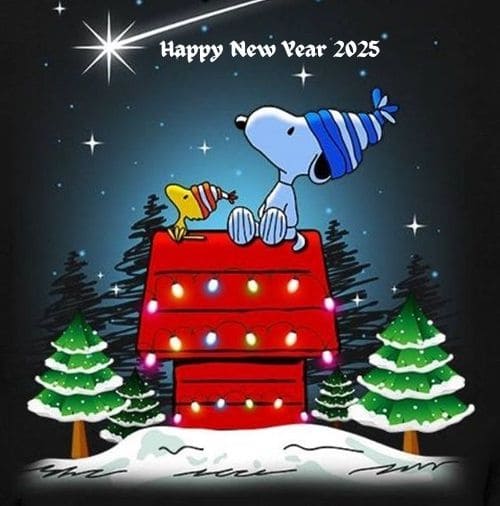 Happy New Year 2025 Snoopy Images