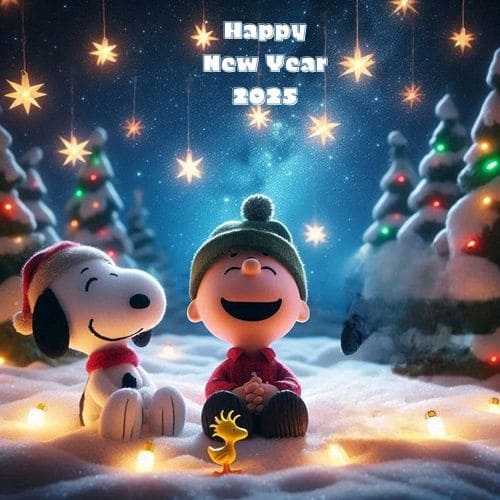 Happy New Year 2025 Snoopy Pictures Free Download