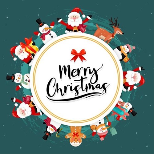 Merry Christmas Clipart Images for Family