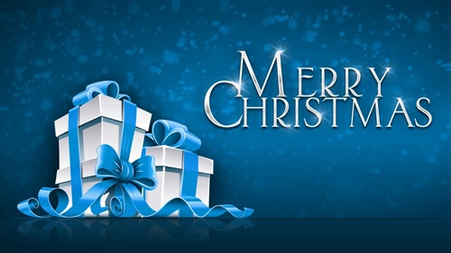 Merry Christmas Greeting Card Free for Facebook