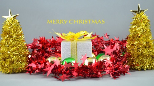 Merry Christmas Greeting Card Free for Family