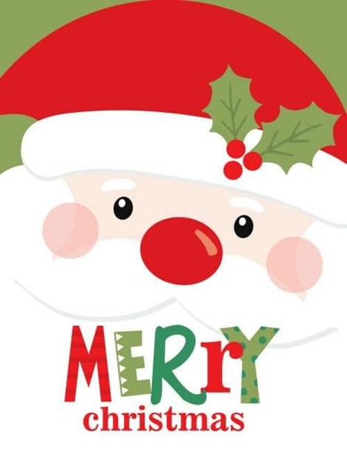 Merry Christmas Santa Claus Images Free for Instagram