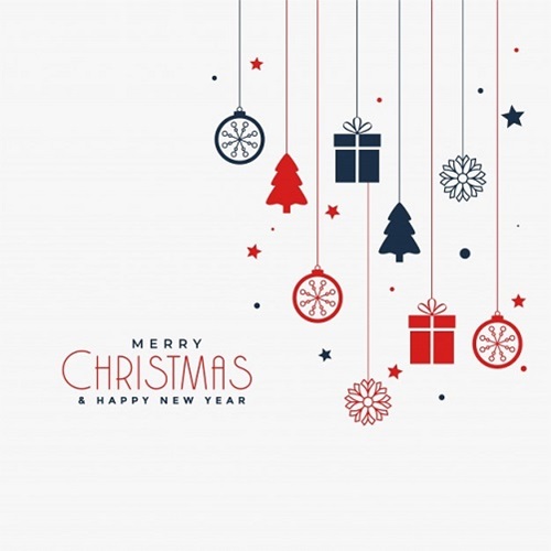 Merry Christmas Wishes Messages Wallpapers for Facebook