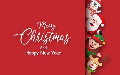 Merry Christmas and Happy New Year Images for Facebook