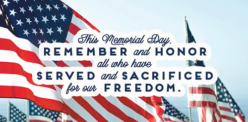Memorial Day Remembrance Images for USA
