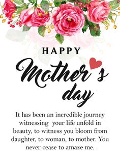 Wishes Greeting Card For Mothers Day