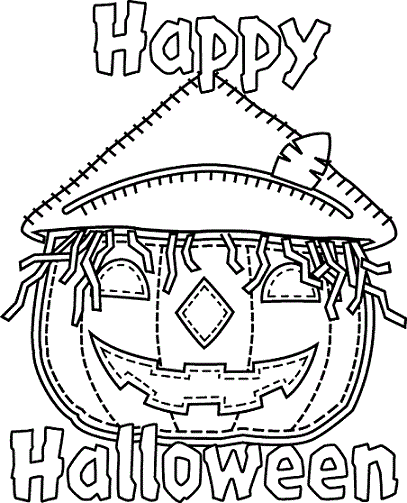 Halloween 2024 Coloring Pages