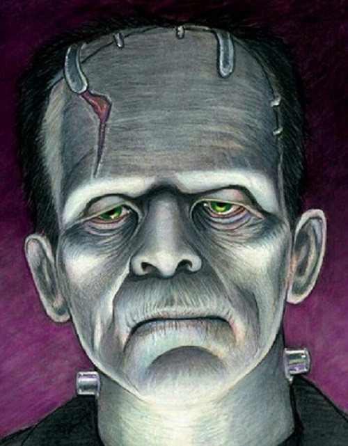 Happy Halloween Frankenstein Images for Kids