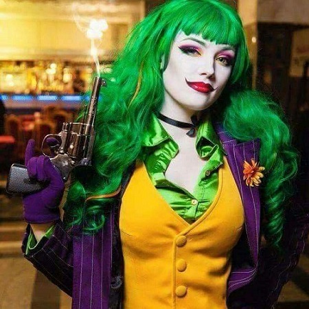 Joker Halloween Costume Ideas for Girls