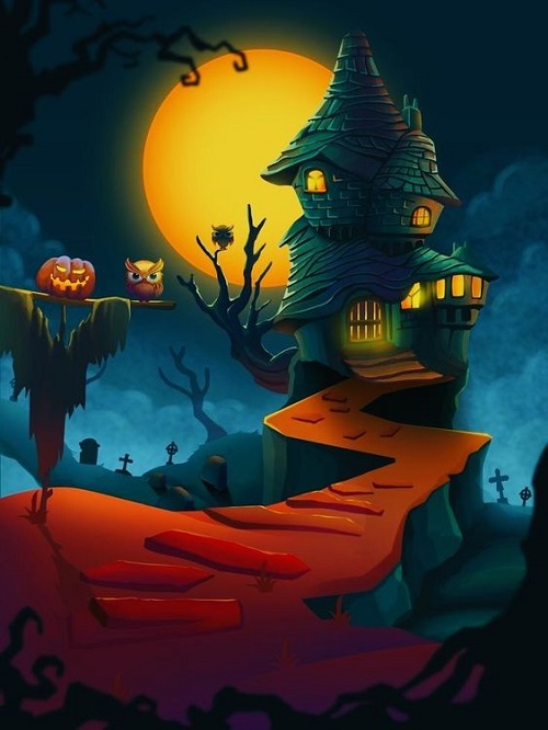 Free iphone Halloween Background Scary Wallpapers