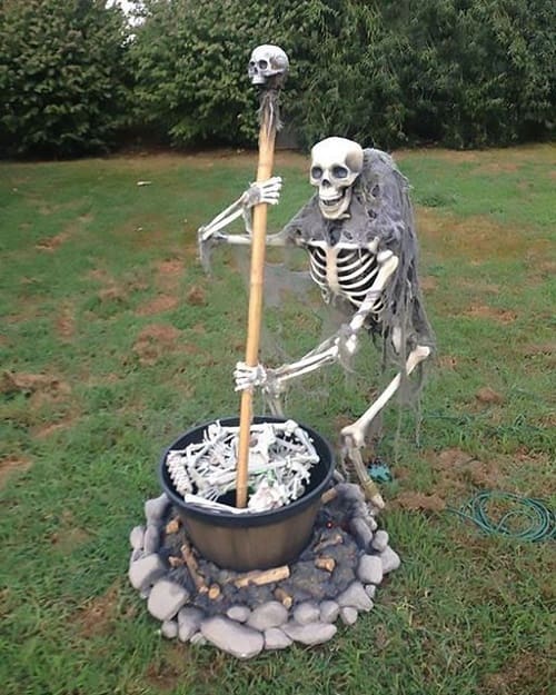 Halloween 2024 Spooky Spooky Skeletons Decorations Ideas for Home