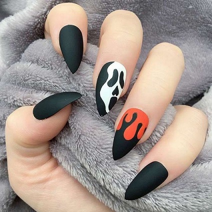 Halloween Nails Art Ideas Images