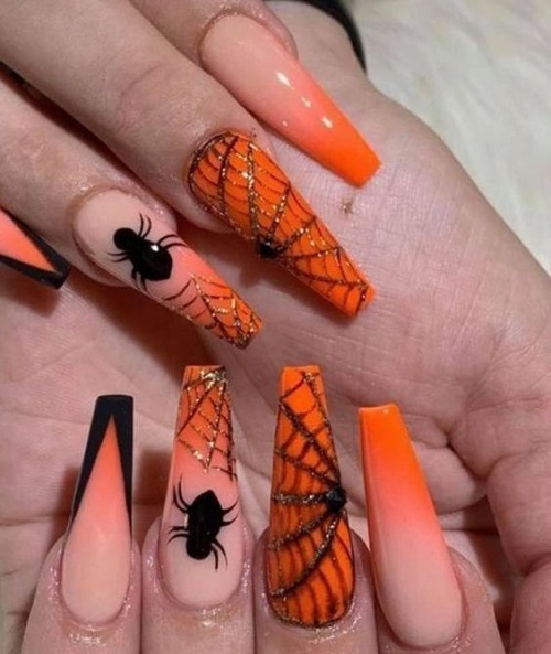 Halloween Nails Ideas for Kids