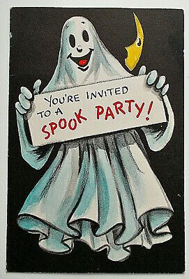 Happy Halloween 2024 Party Card Scary Images