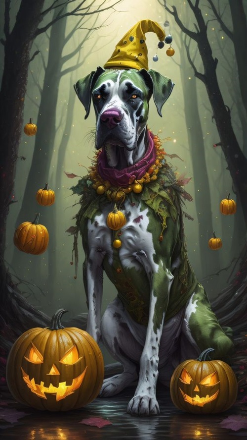 Happy Halloween Dog Witch Images Free