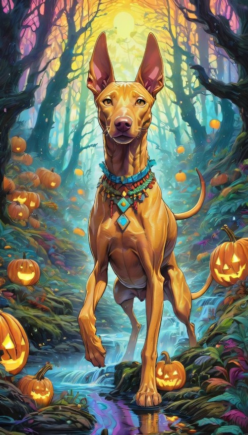 Happy Halloween Dog Witch Images for Facebook