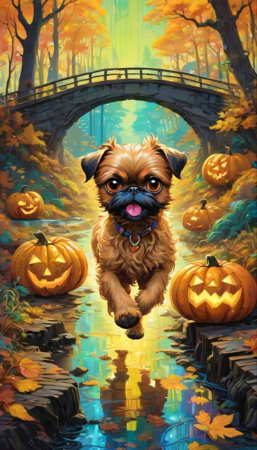 Happy Halloween Dog Witch Images for Kids