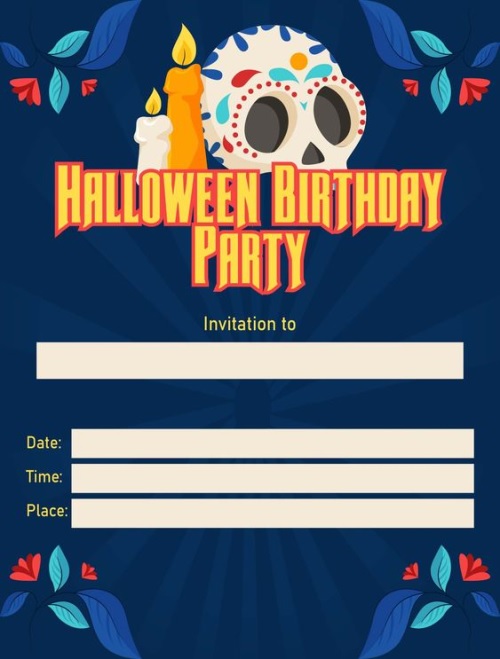 Happy Halloween Party Invitations