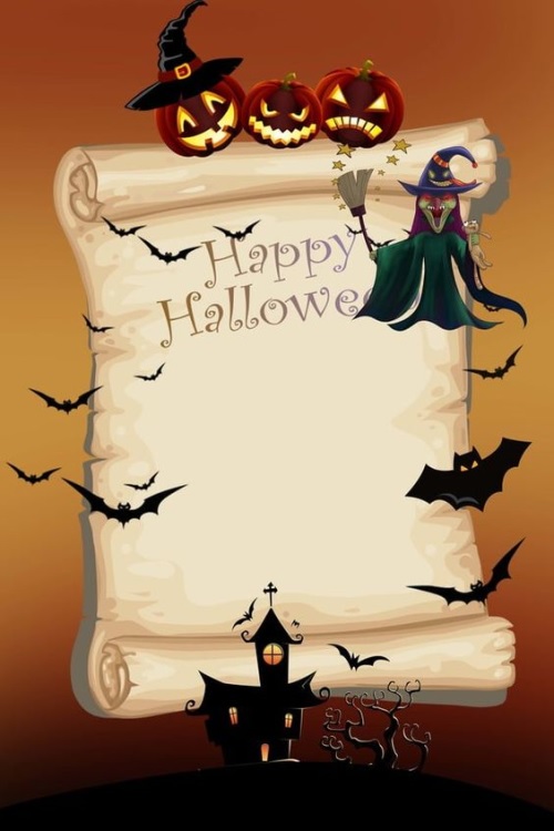 Invitation Halloween Party Card Images for Coworkers