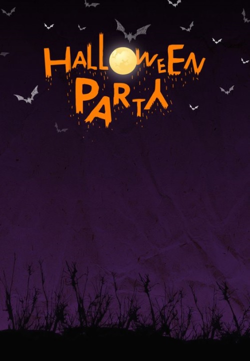 Invitation Halloween Party Card Images for Uncle