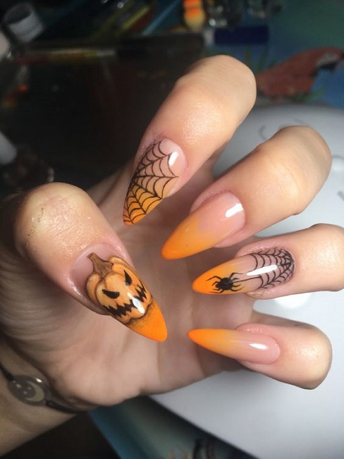 Scary Halloween Nails for Women