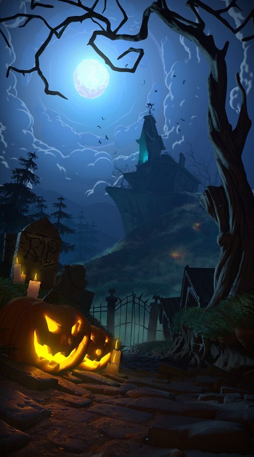 iphone Halloween Background Scary Wallpapers Download