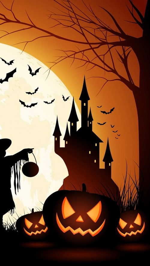 iphone Halloween Background Scary Wallpapers for Facebook