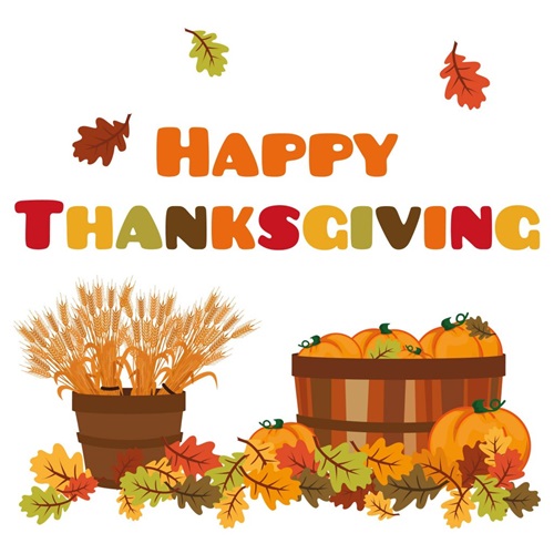 Happy Thanksgiving Greeting Cards for Family