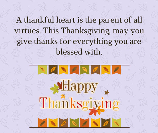 Happy Thanksgiving Messages