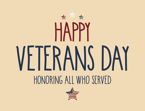 Happy Veterans Day Greetings