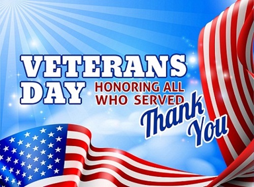 Happy Veterans Day Message