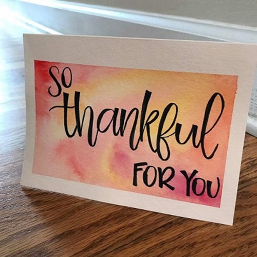 Thanksgiving Card for Friends