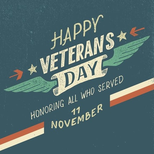 Veterans Day Greetings